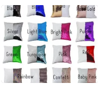 sequin pillow Cases for sublimation