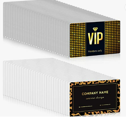 Sublimation Metal Business Cards